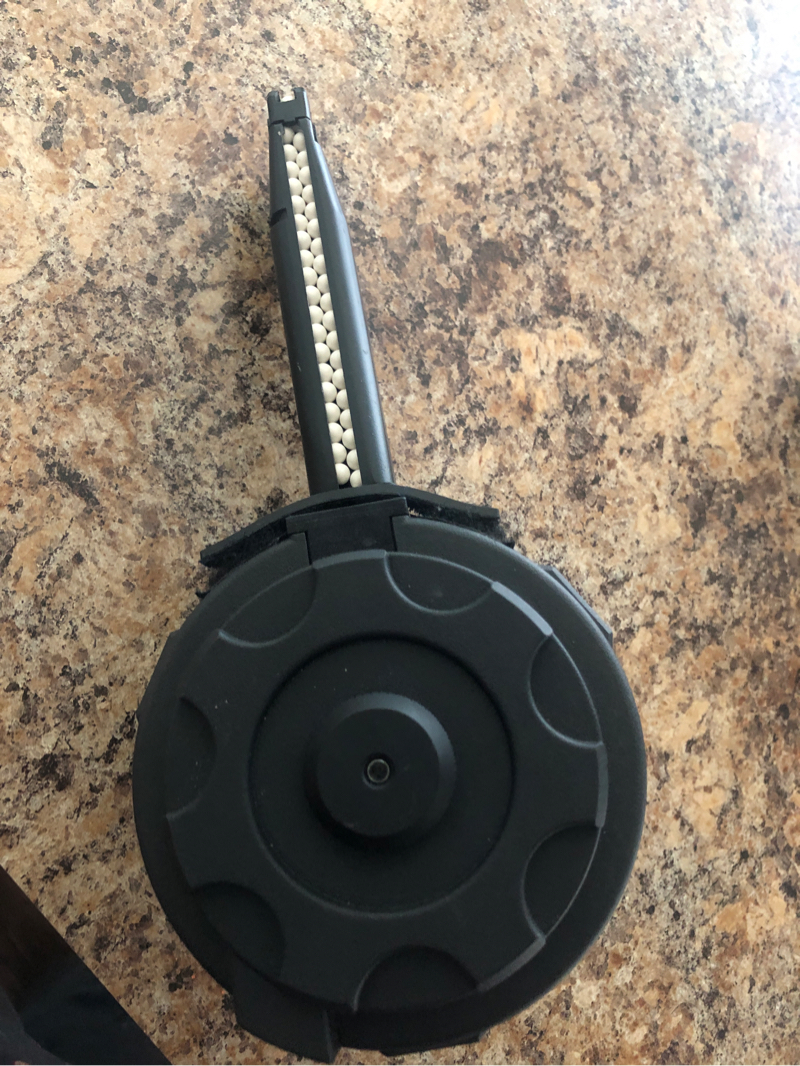 SOLD High Capa Drum Mag electric HopUp Airsoft