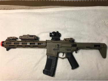 SOLD ARES AMOEBA HONEY BADGER FDE | HopUp Airsoft