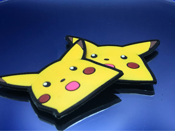 Pokemon Pikachu Morale Patch  Custom Velcro Morale Patches