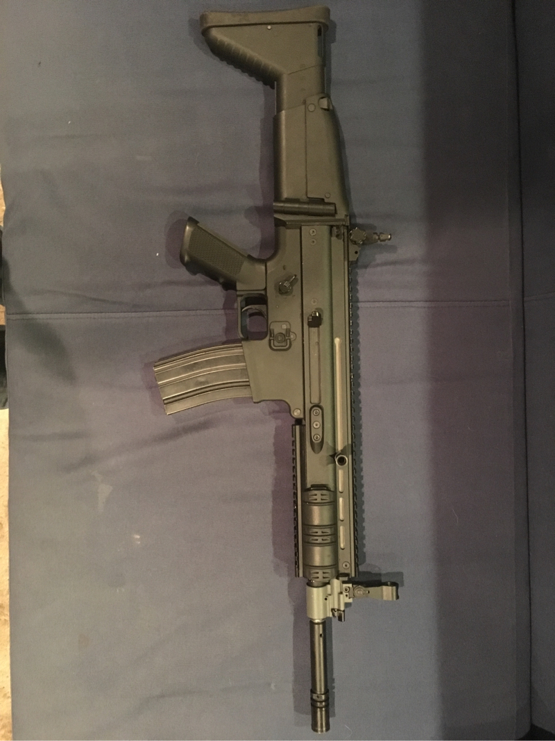 SOLD upgraded g&g Scar L | HopUp Airsoft