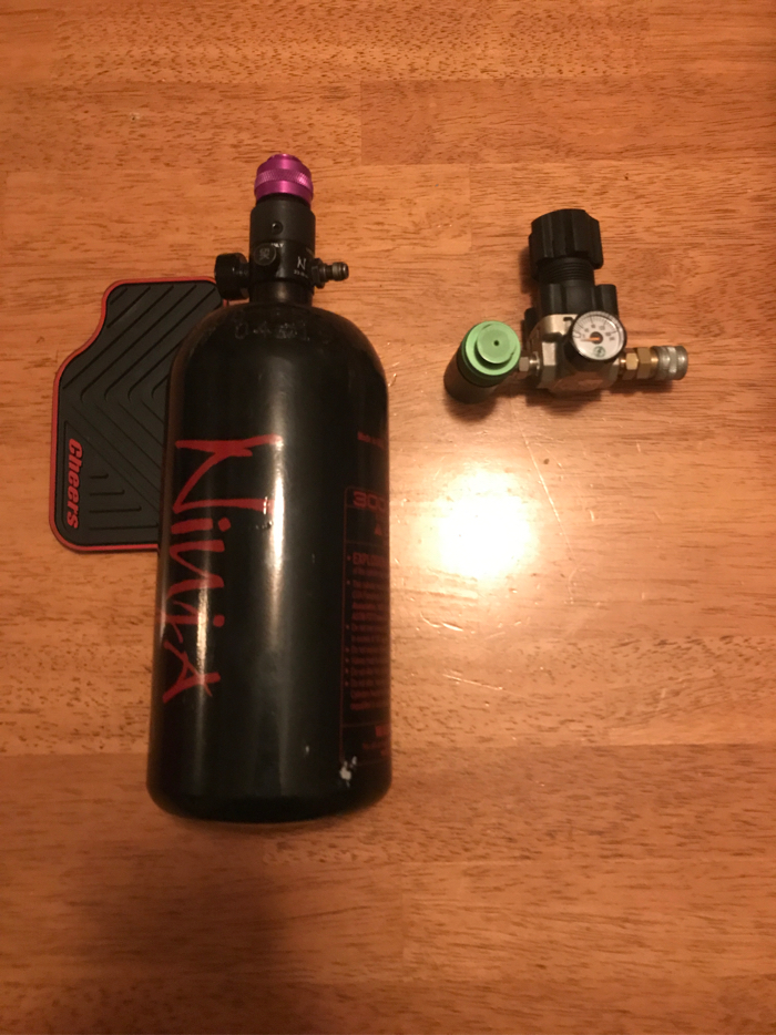 Sold Ninja Slp Tank With Amped Regulator Hopup Airsoft