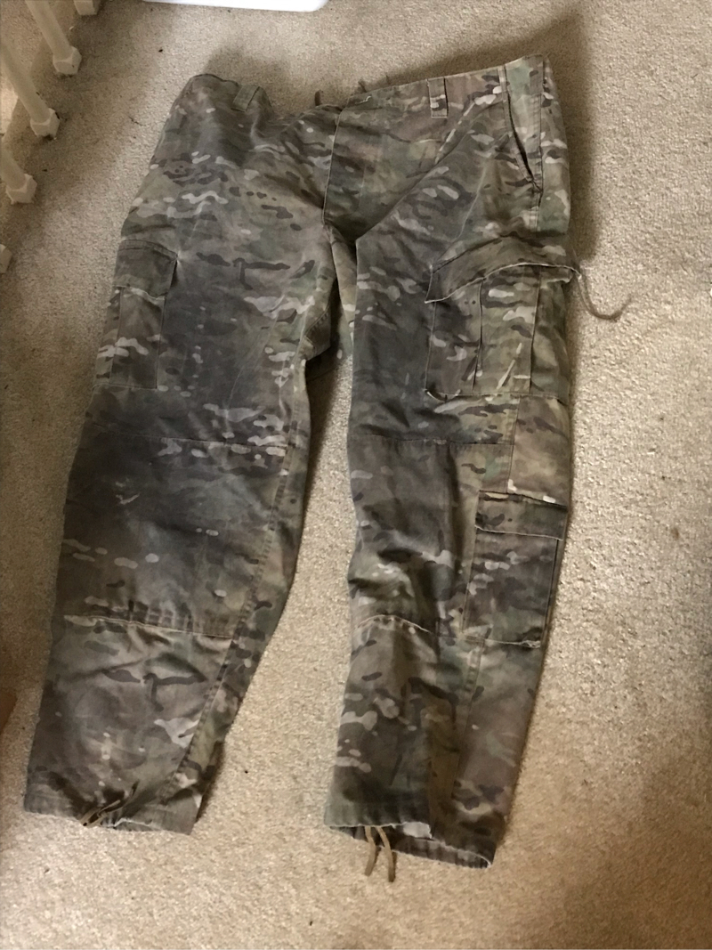 SOLD m81 marine service cap, 2XL tru-spec multicam pants | HopUp Airsoft