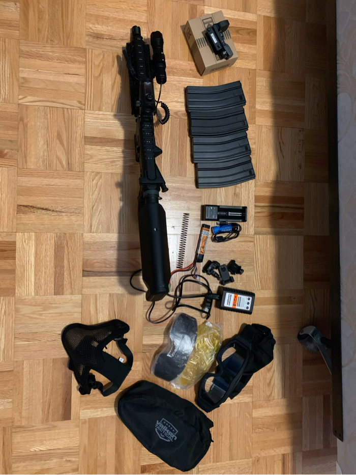 SOLD Brand new AR and equipment | HopUp Airsoft