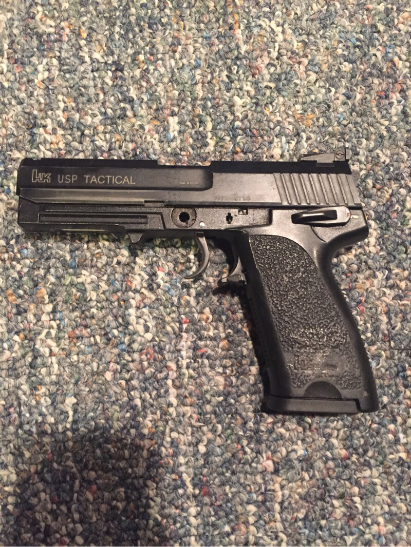 Sold Kwa Usp Tactical W Non Leaky Mag Hopup Airsoft