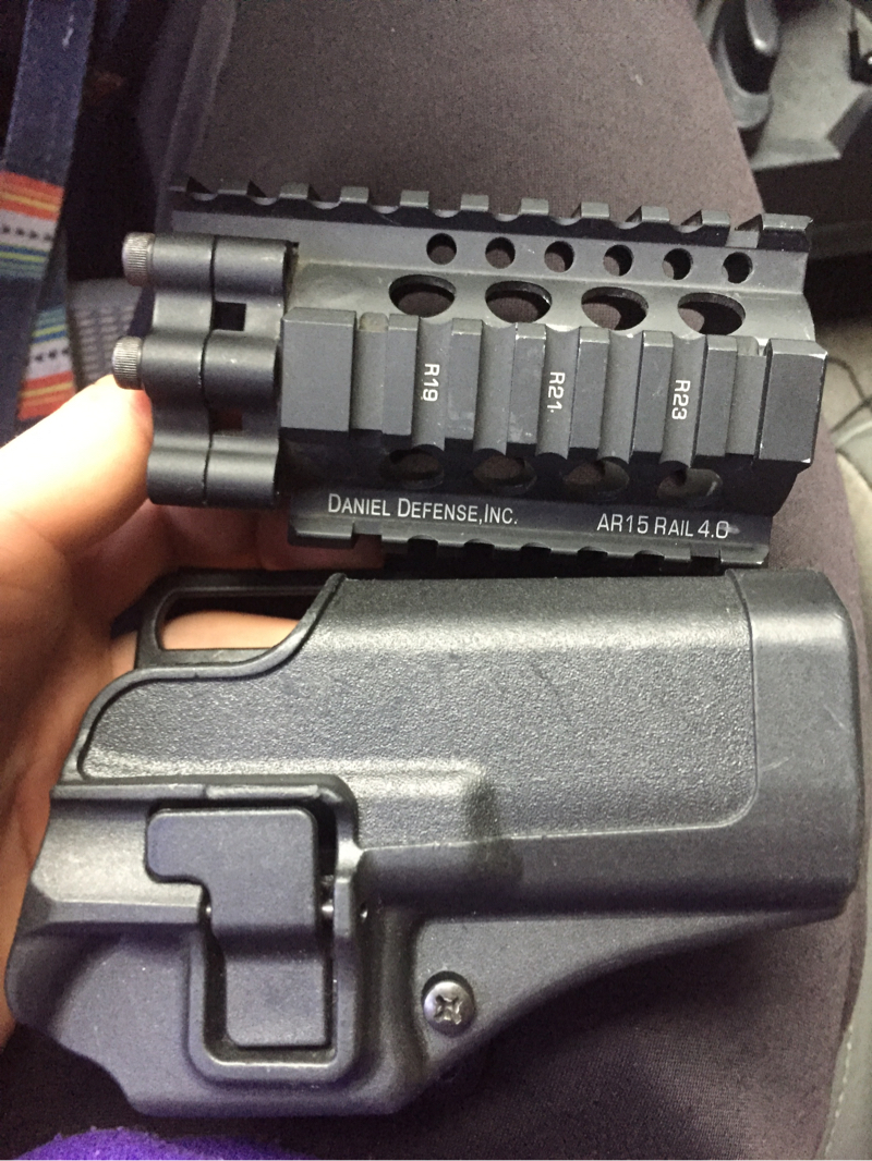 SOLD 4inch madbull Daniel defense ar15 lite rail (PRICE DROP!) | HopUp ...