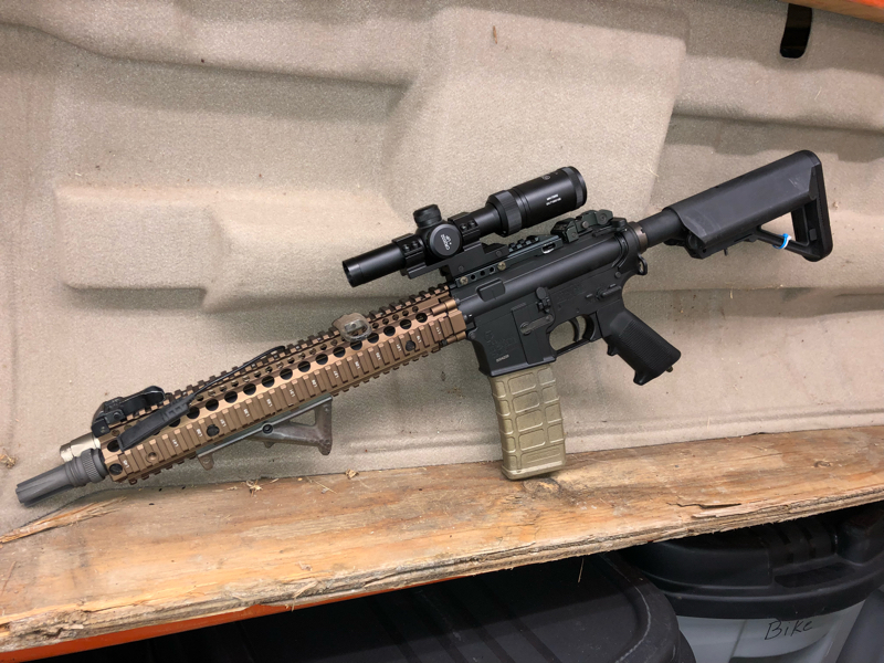 Sold Tippmann M4 Hpa Upgraded Mk18 Block2 Hopup Airsoft