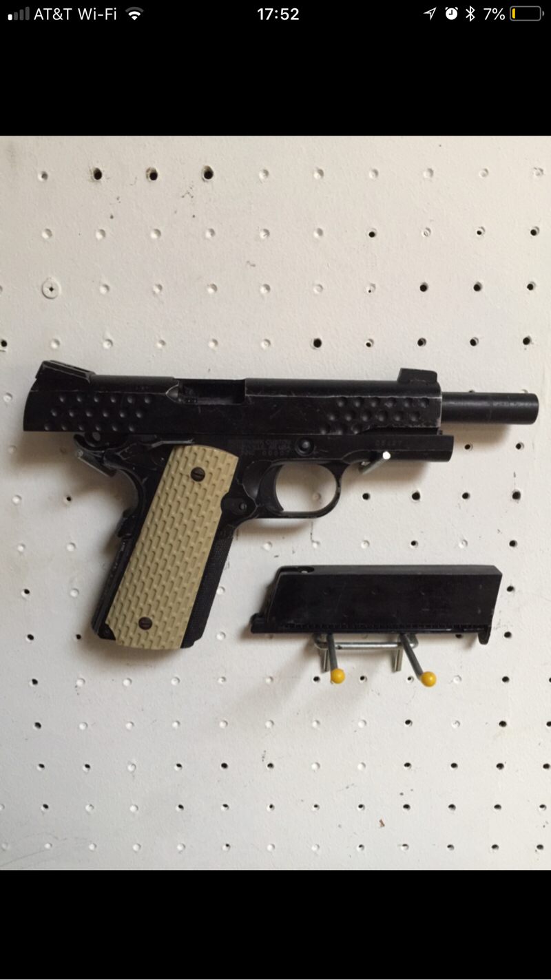 SOLD RWA Nighthawk Custom 1911- Semi-Boneyard | HopUp Airsoft