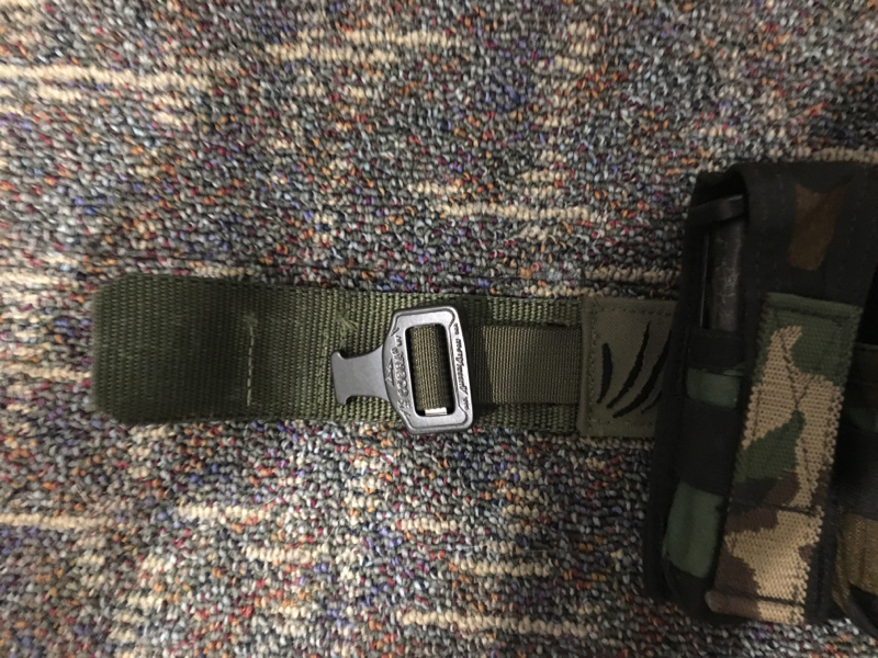 SOLD Raptor Tactical Ranger green belt w/ Ronin M81 pouches | HopUp Airsoft