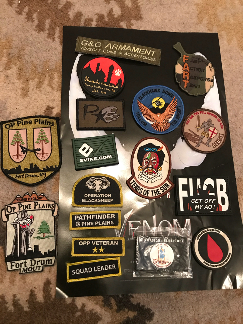 SOLD game patches and challenge coins | HopUp Airsoft