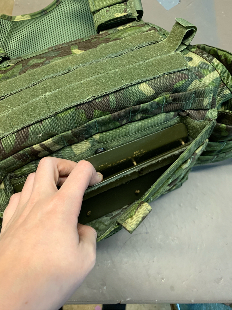 SOLD Lancer Tactical Molle Ballistic Plate Carrier Multicam Tropic ...