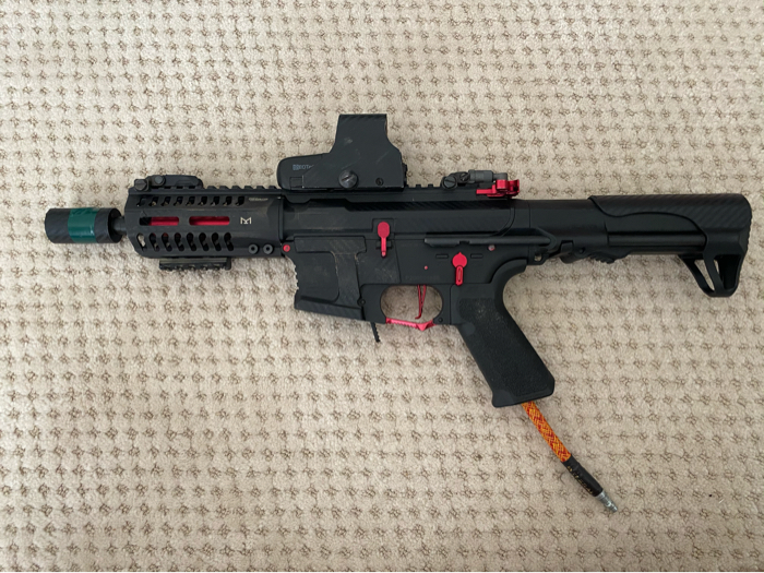 Polarstar F2 Arp 9 Hpa Gun Upgraded Hopup Airsoft 7470