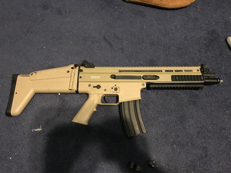 SOLD CA Scar-L Polymer Body | HopUp Airsoft