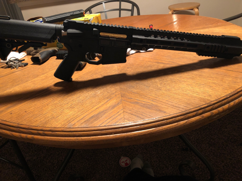 SOLD Emg Sai M4 Short Barrel HopUp Airsoft