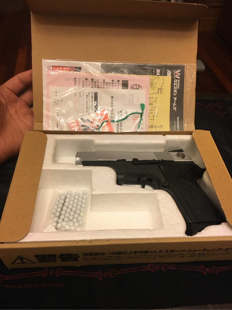 SOLD WESTERN ARMS S&W SHORTY .40 SIDEKICK GBB PISTOL | HopUp Airsoft
