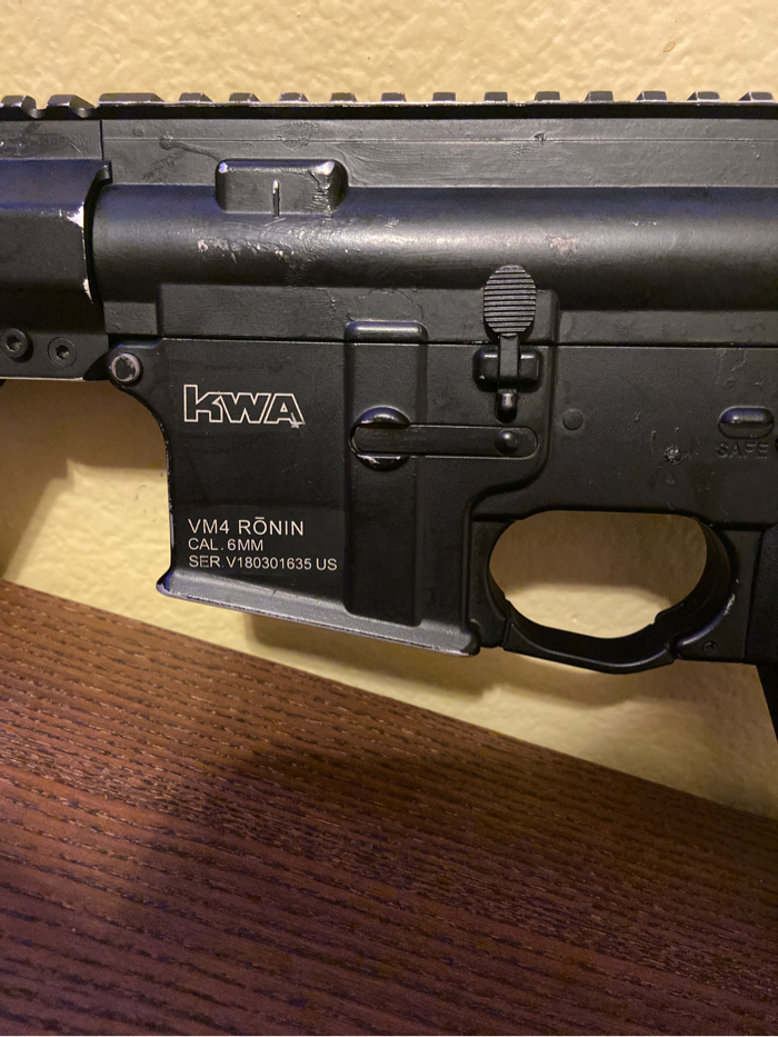 Sold Kwa Ronin Pdw Boneyard Hopup Airsoft