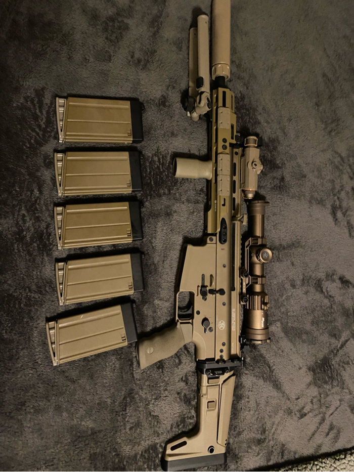 SOLD Vfc Scar-H GBBR Comes with all externals $1500 Value | HopUp Airsoft