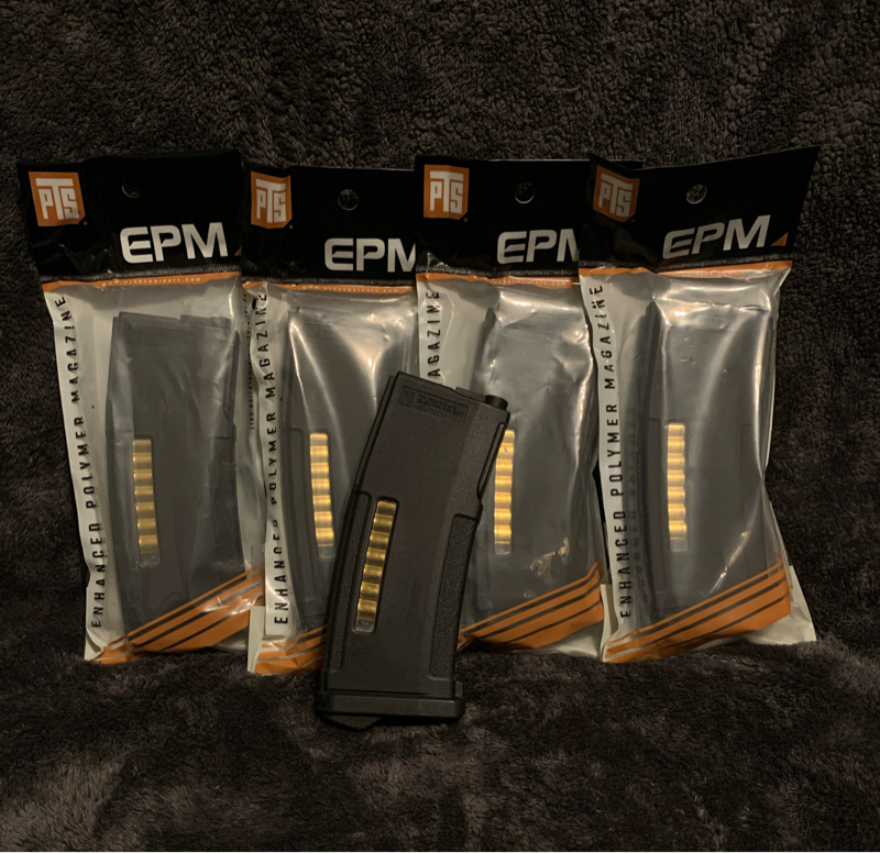 SOLD PTS EPM 150 round midcap black | HopUp Airsoft