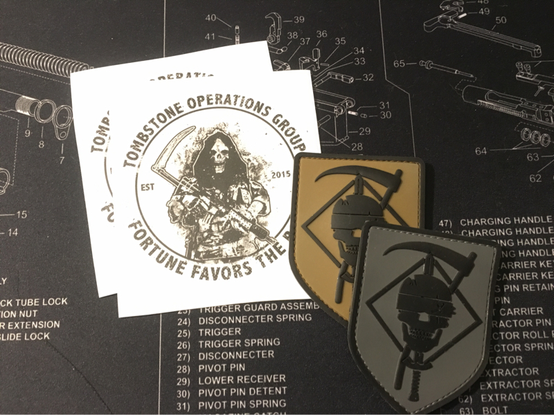 Tombstone PVC Patch | HopUp Airsoft