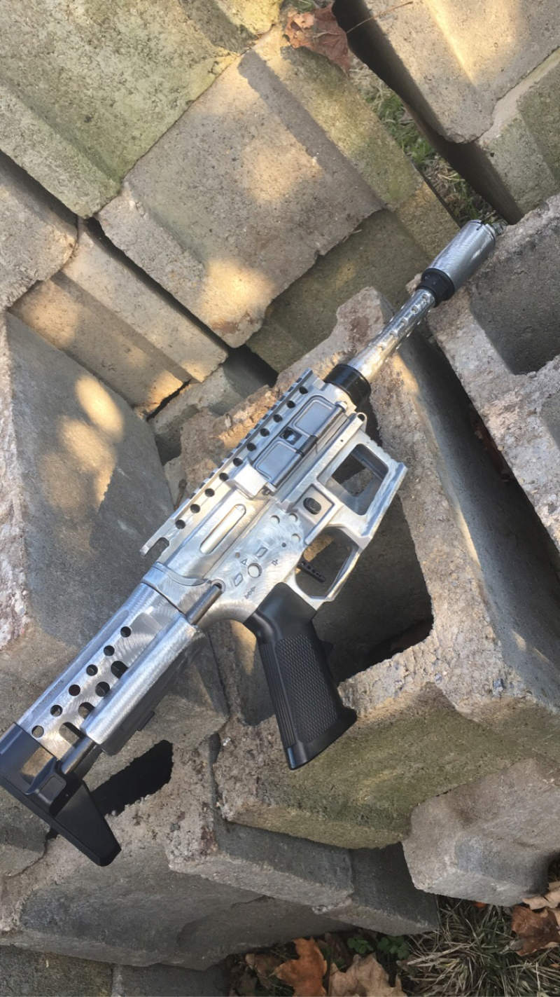 SOLD (PRICE DROP) OC AIRSOFT CEROKOTED SKELETONIZED DSG 55 RPS | HopUp ...