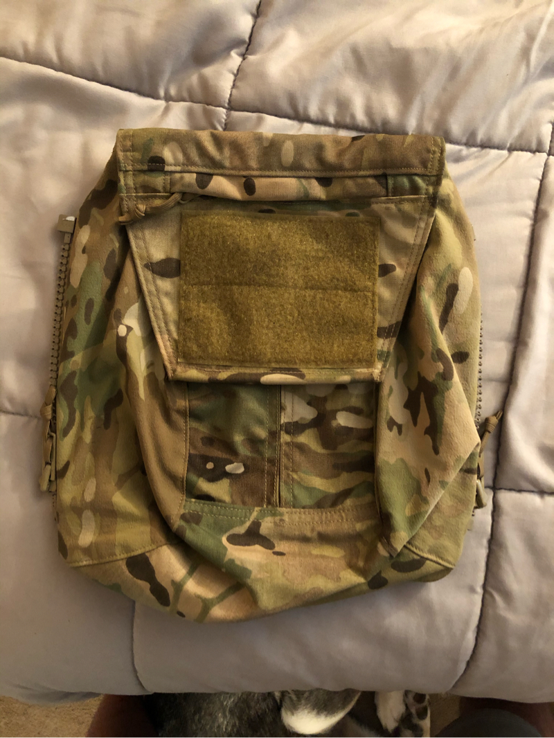 Sold Crye Precision Zip On Back Panel 