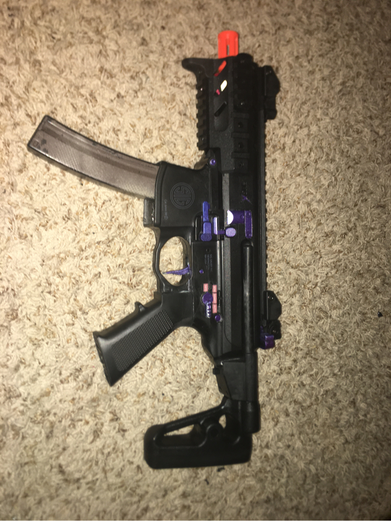 SOLD SIG MPX custom made AEG RARE. | HopUp Airsoft