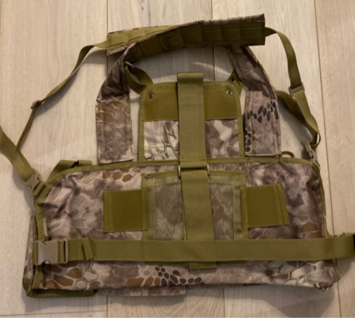 SOLD Matrix special operations RRV style chest rig: Arid serpent ...