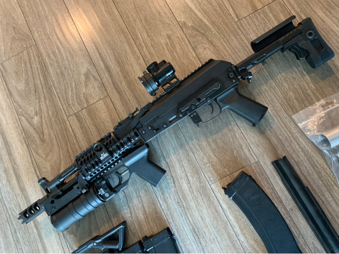 SOLD GHK AK105 full steel internal w/ GP-30 | HopUp Airsoft