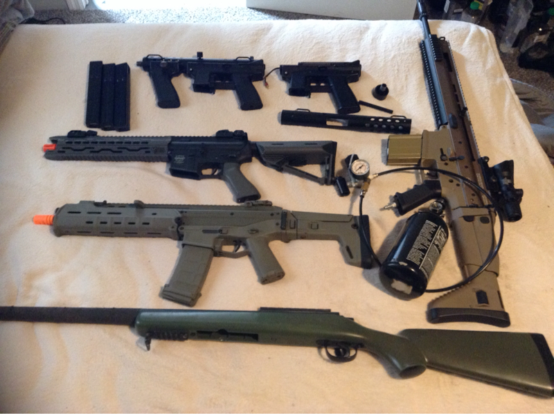 SOLD lot of guns | HopUp Airsoft