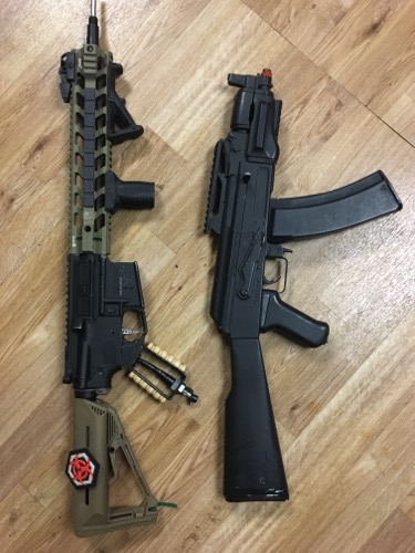 SOLD WTS Custom polarstar M4 and Tokyo Marui Beta Spetsnaz | HopUp Airsoft