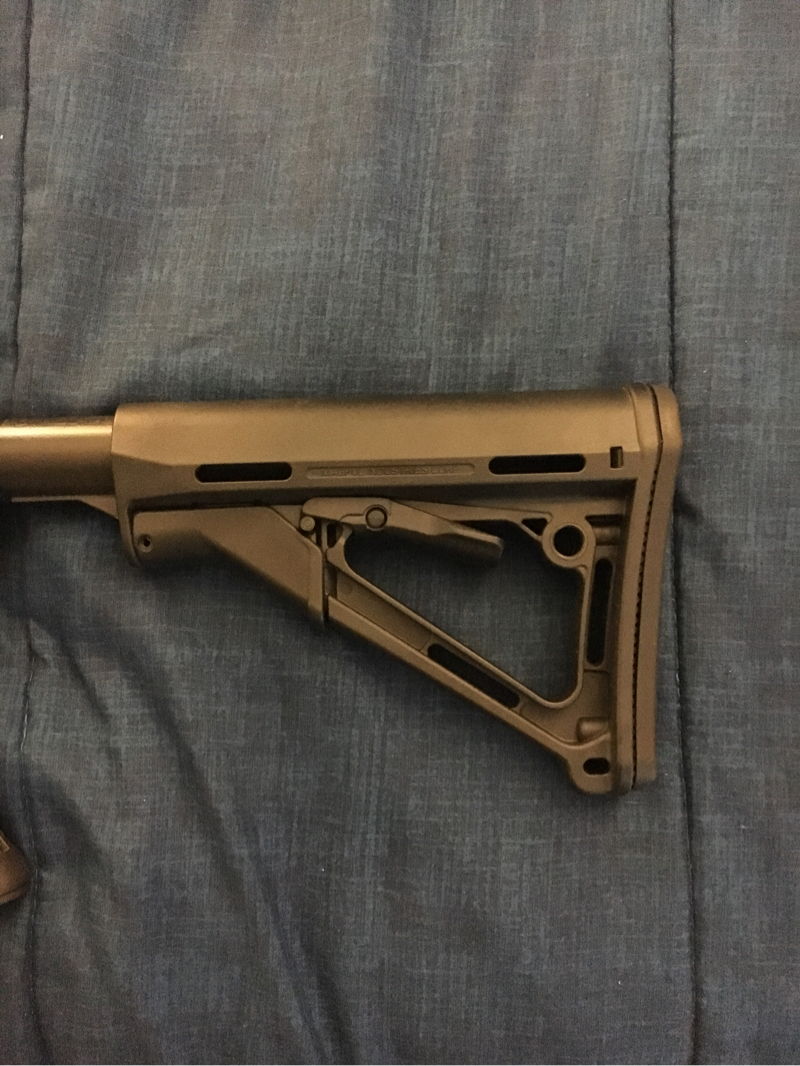 SOLD Magpul Mock PTS CTR Stock Black | HopUp Airsoft