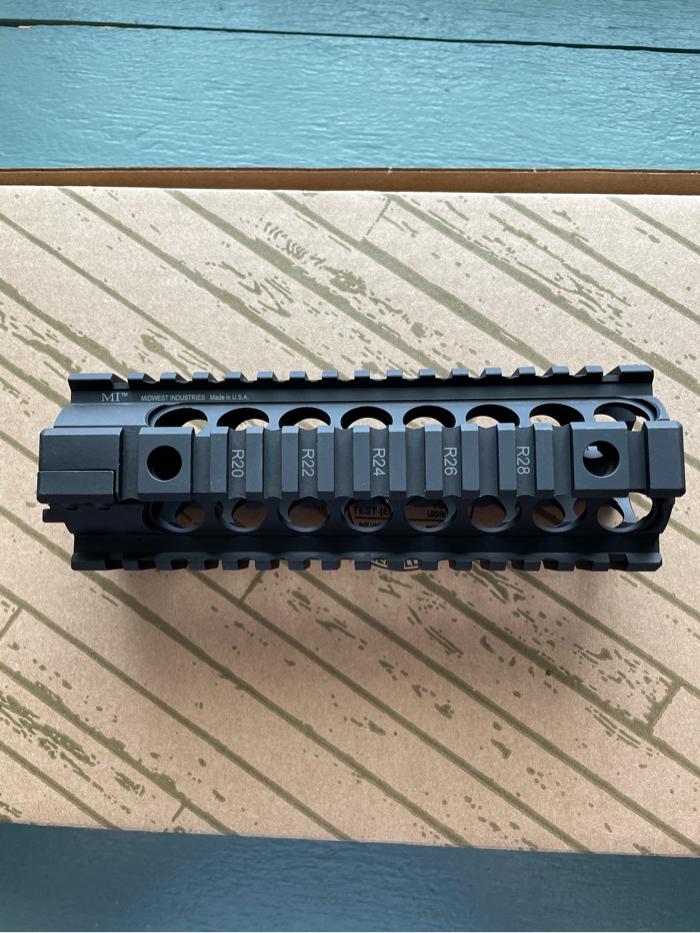 Midwest industries free float quad rail hopup airsoft
