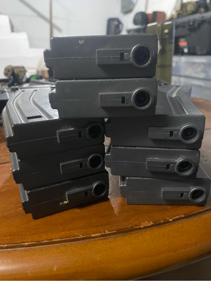 8x Mid Caps (Cheap) HopUp Airsoft