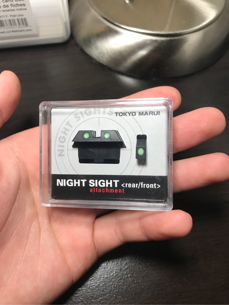 Sold Tm Glock Night Sights Hopup Airsoft