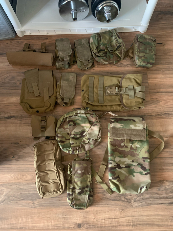 SOLD pouches for sale CRYE EAGLE TACTICAL TAILOR TMC | HopUp Airsoft