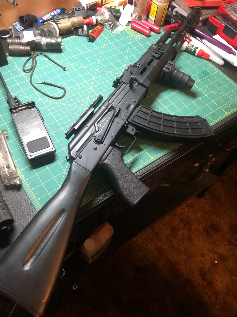 Sold E L Ak Hopup Airsoft