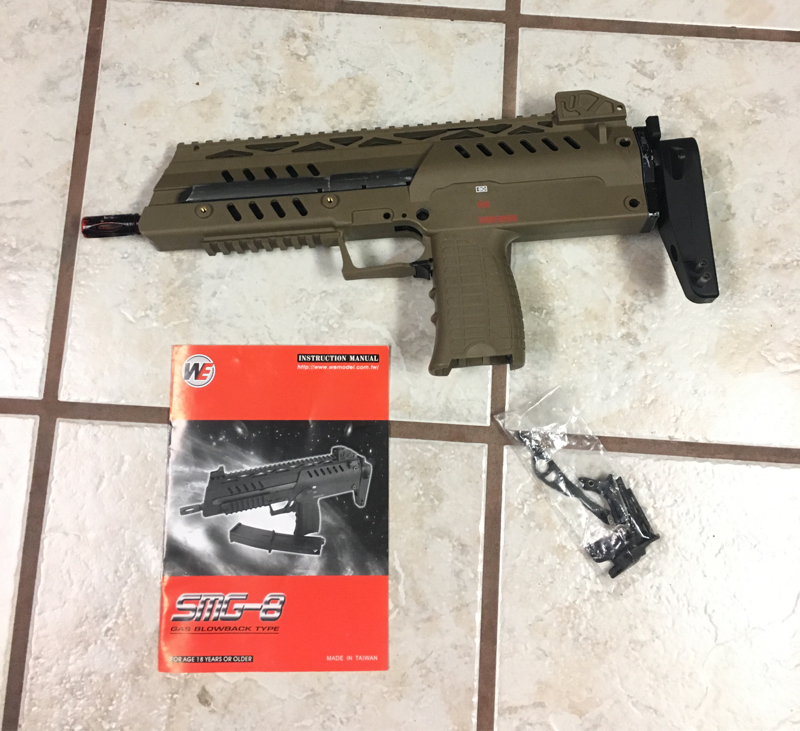 SOLD WE Tech SMG8 (MP7) PARTS | HopUp Airsoft