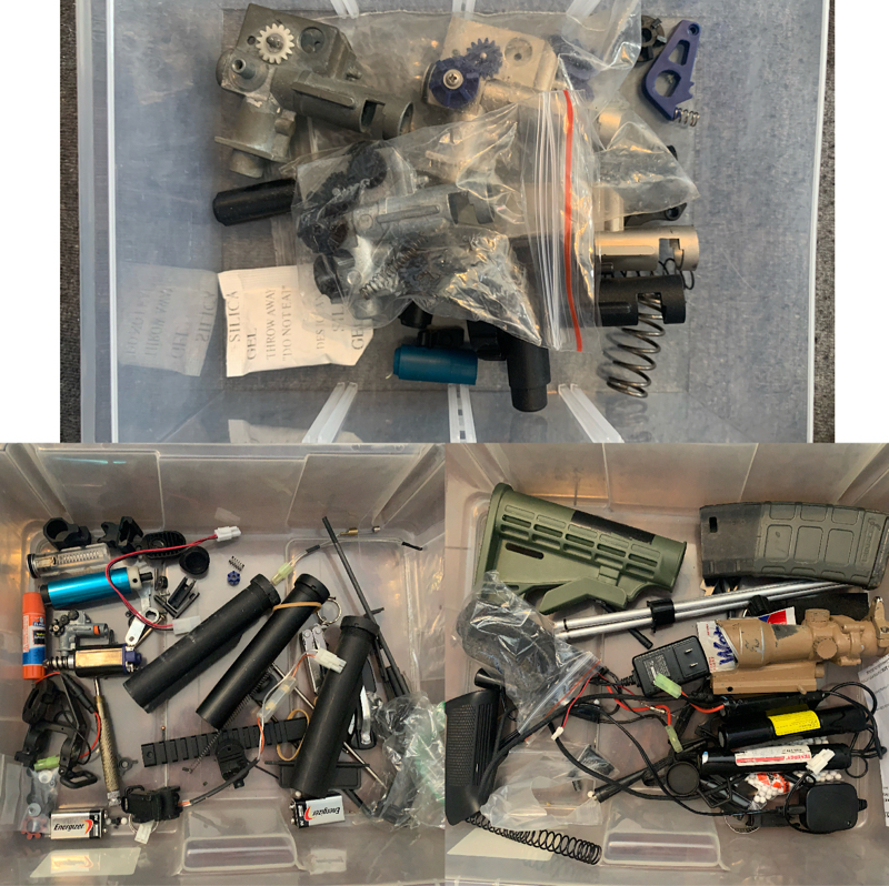 SOLD Boneyard Parts Lot HopUp Airsoft