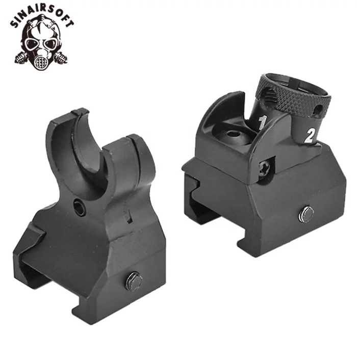 Tactical HK C4 Diopter Sight 416 417 Picatinny Sight Kit Front & Back ...