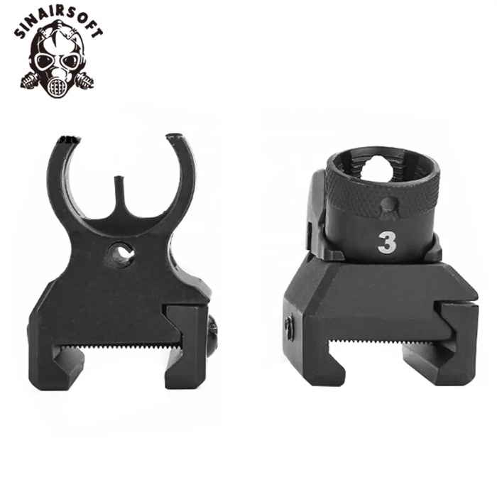 Tactical HK C4 Diopter Sight 416 417 Picatinny Sight Kit Front & Back ...