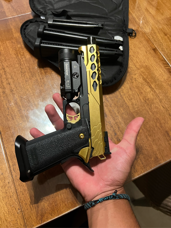 TM Gold Match Custom Hi Capa 5 1 HopUp Airsoft