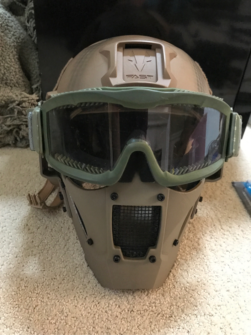 SOLD helmet setup | HopUp Airsoft