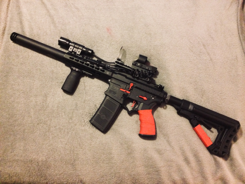 Sold Heavily Built G G Srs Hopup Airsoft