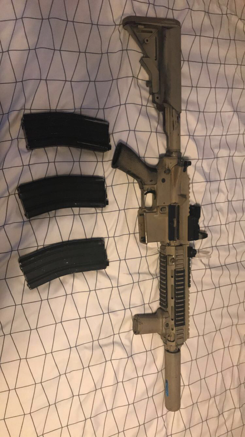 Sold We M416 Gbb Hopup Airsoft