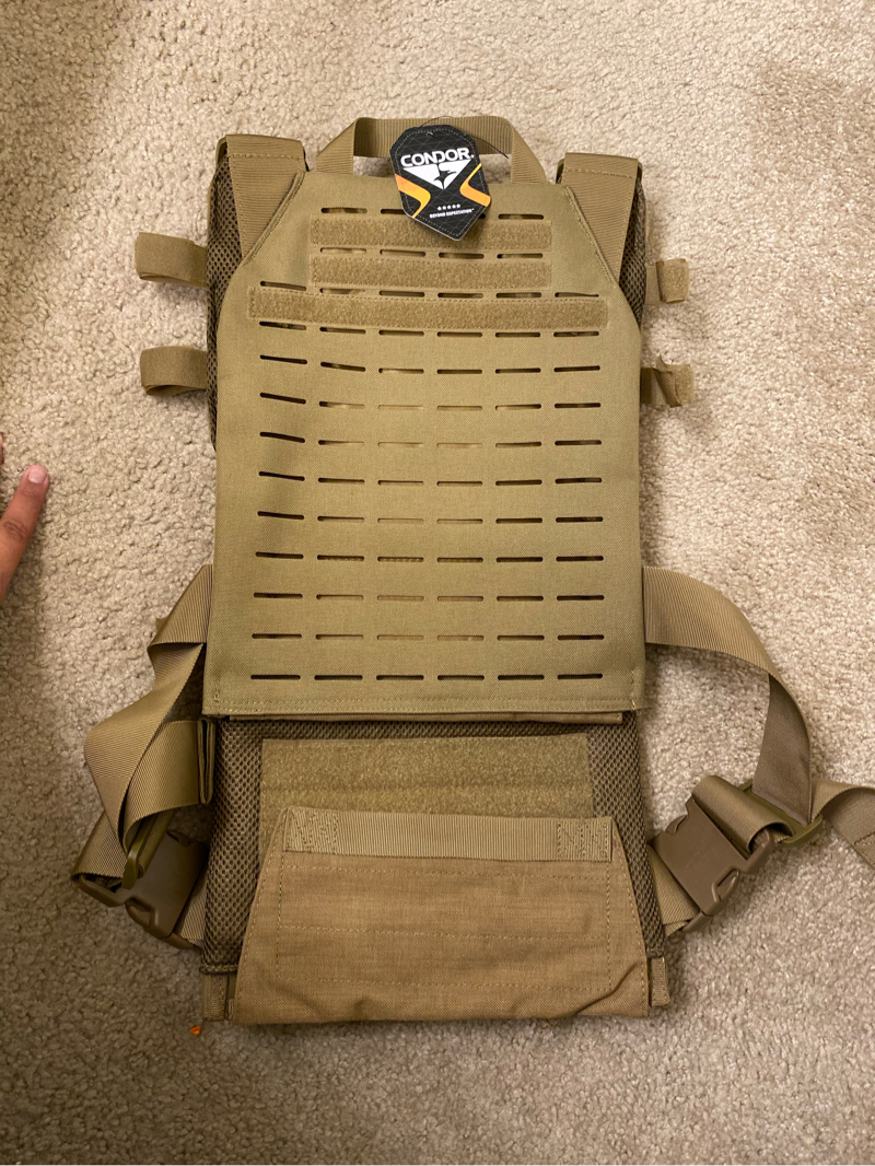 SOLD CONDOR SENTRY PLATE CARRIER | HopUp Airsoft