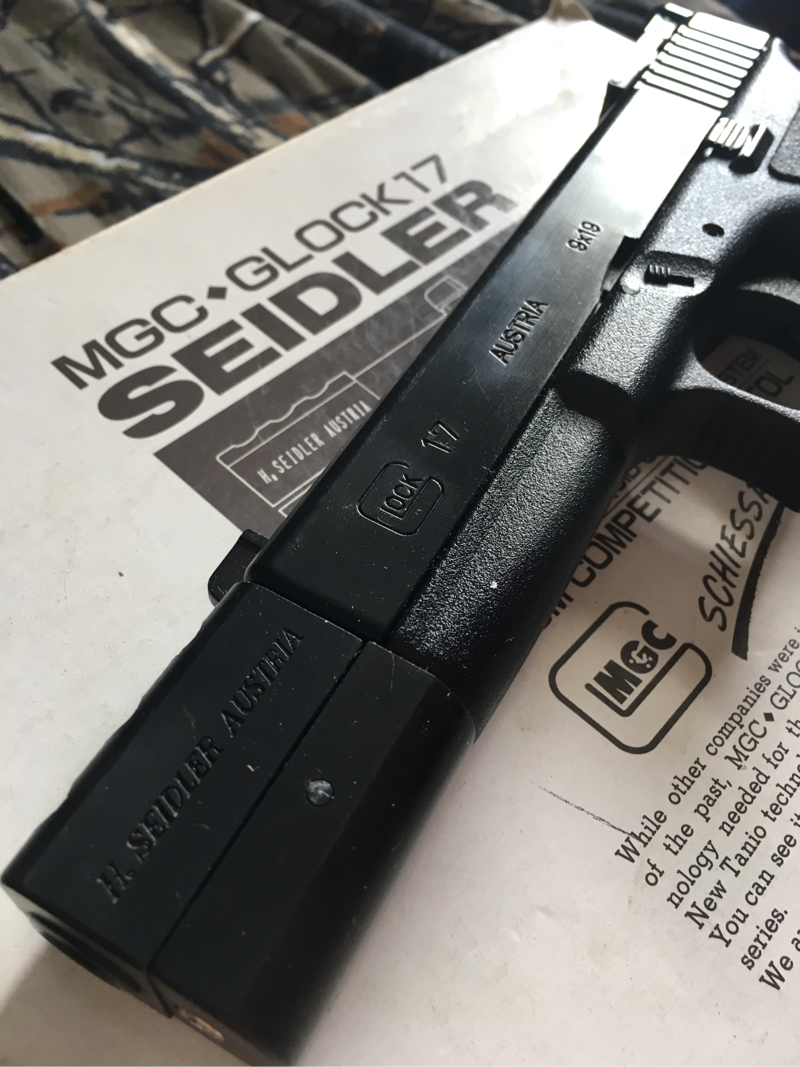 SOLD MGC Glock 17 (G17) Seidler Custom | HopUp Airsoft