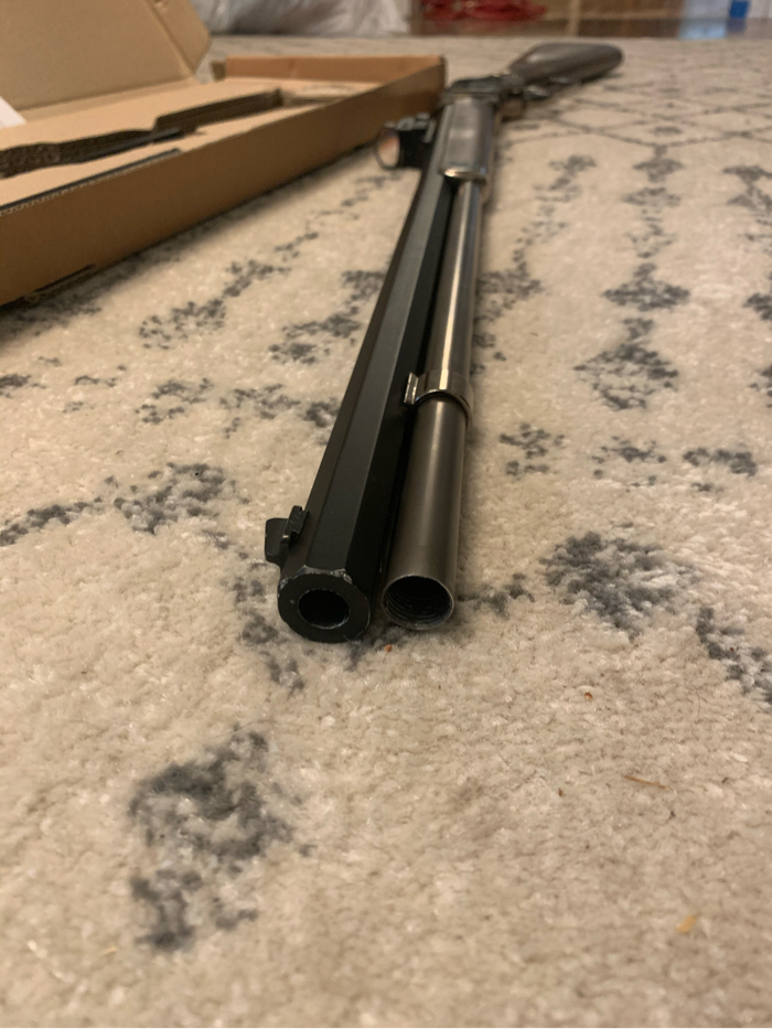 SOLD KTW Winchester M1873 Lever action( Rifle version) with gas power ...