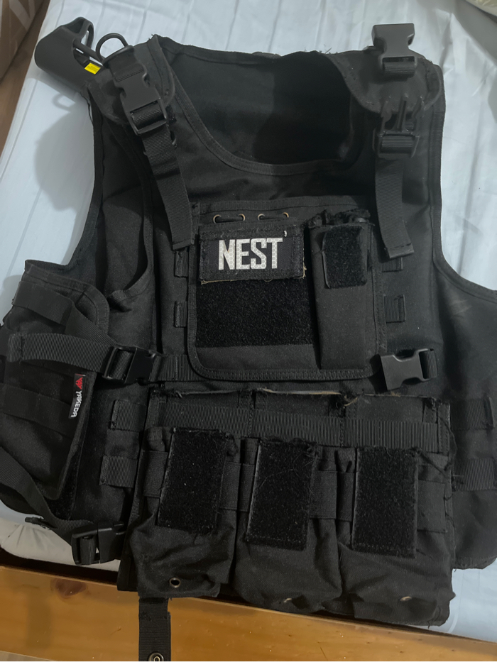 Vest - black  HopUp Airsoft