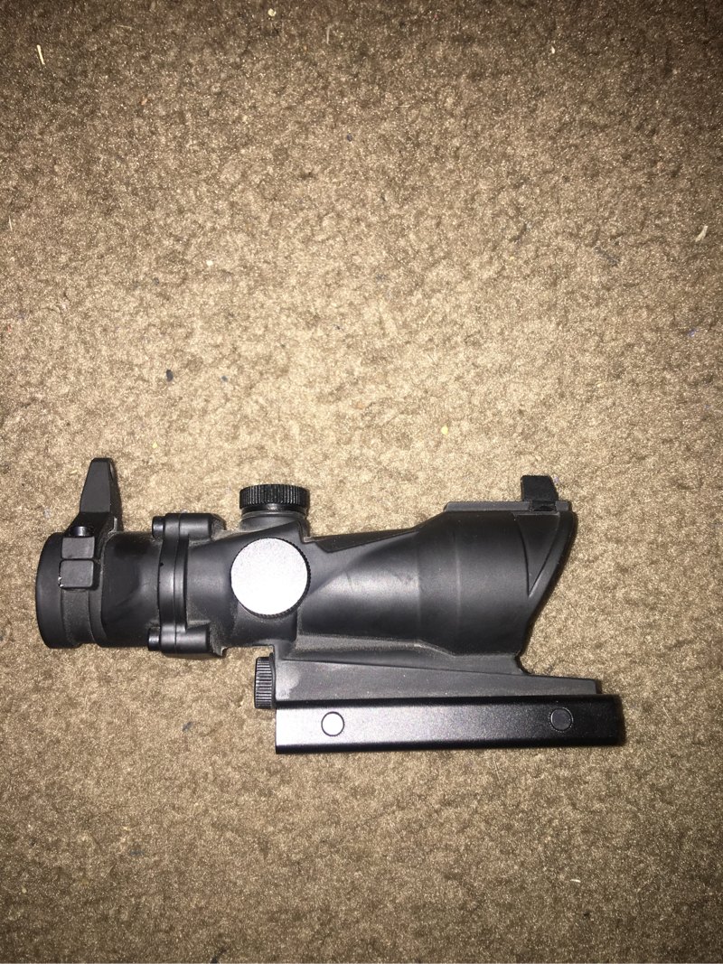 Sold Red Dot Acog X Hopup Airsoft