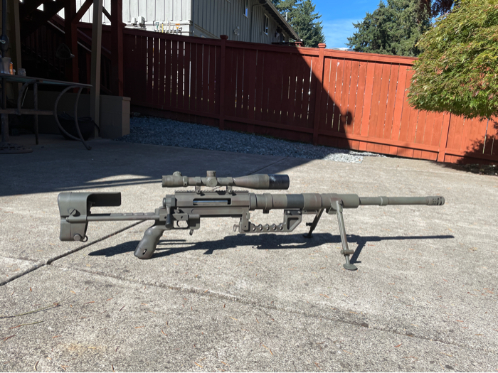 CheyTac Licensed M200 Intervention Bolt Action Custom Sniper Rifle (Model:  Black), Airsoft Guns, Heavy Weapons -  Airsoft Superstore