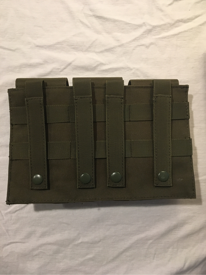 SOLD M4 triple 1-6 mag pouch Velcro | HopUp Airsoft